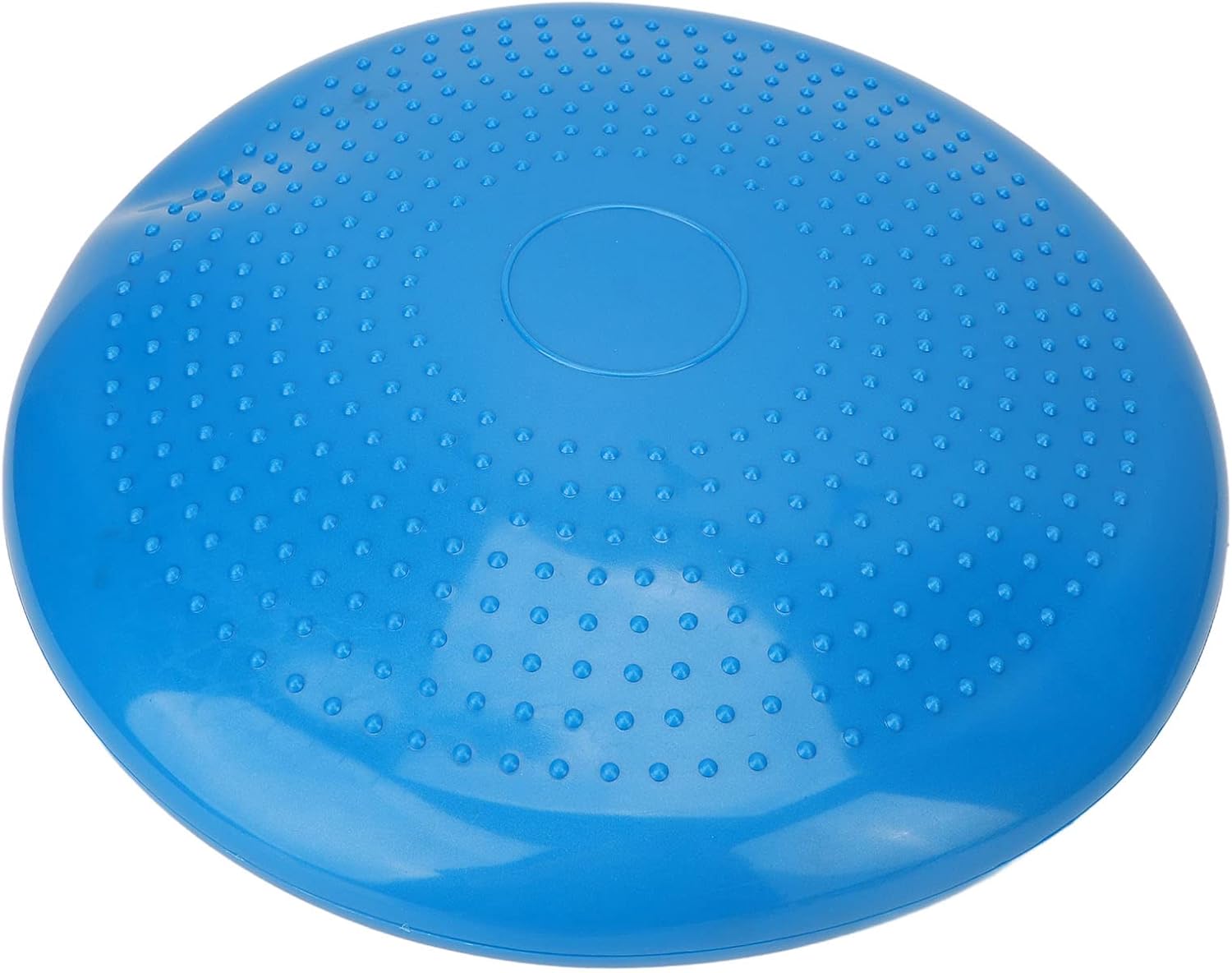 Inflated Wobble Cushion, Balance Training, Inflated Core Strengthening Balance Disc, Disc, Stability Sensory Wiggle Disc to Improve Sitting Posture(Pink and blue are shipped randomly)