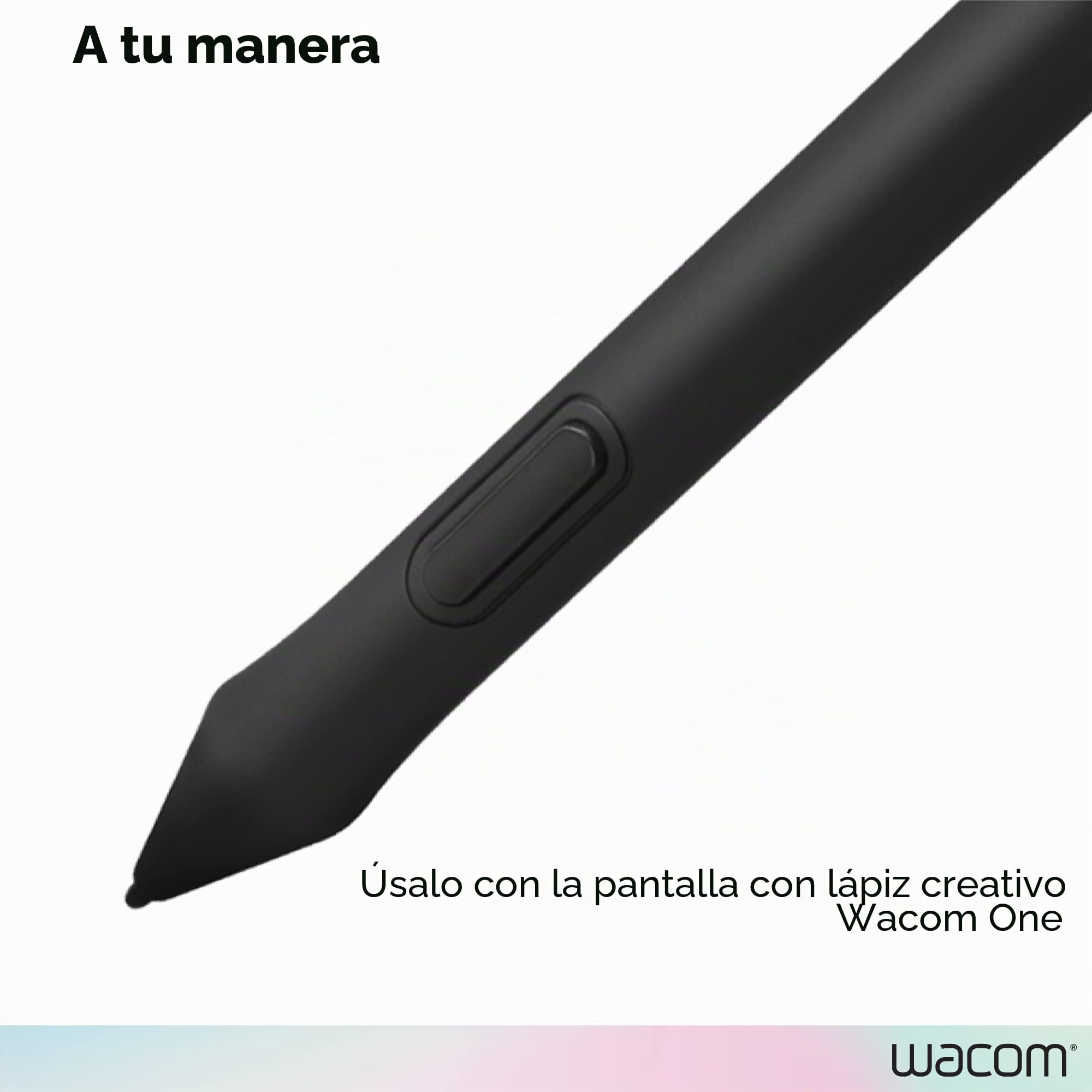 Wacom Un bolígrafo CP91300B2Z para Pantalla Creativa Wacom One