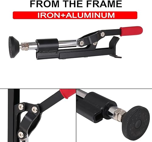 Miniatura 4 de Soporte para ruedas de motocicleta, fácil y portátil, diseño de cuarta generación para la mayoría de ruedas de motocicleta