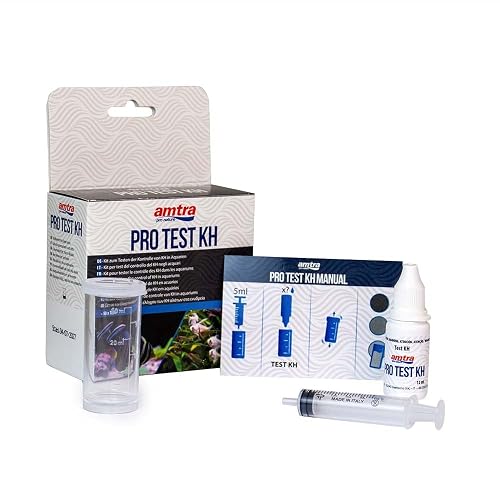 Amtra Pro Test KH - Prueba KH para acuarios, Control de Calidad fácil y rápido de la dureza carbonatada…