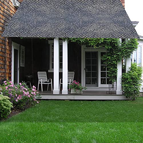 Queenser Cobertura de tecido sombreado com laços elásticos 90% protetor solar rede resistente a raio