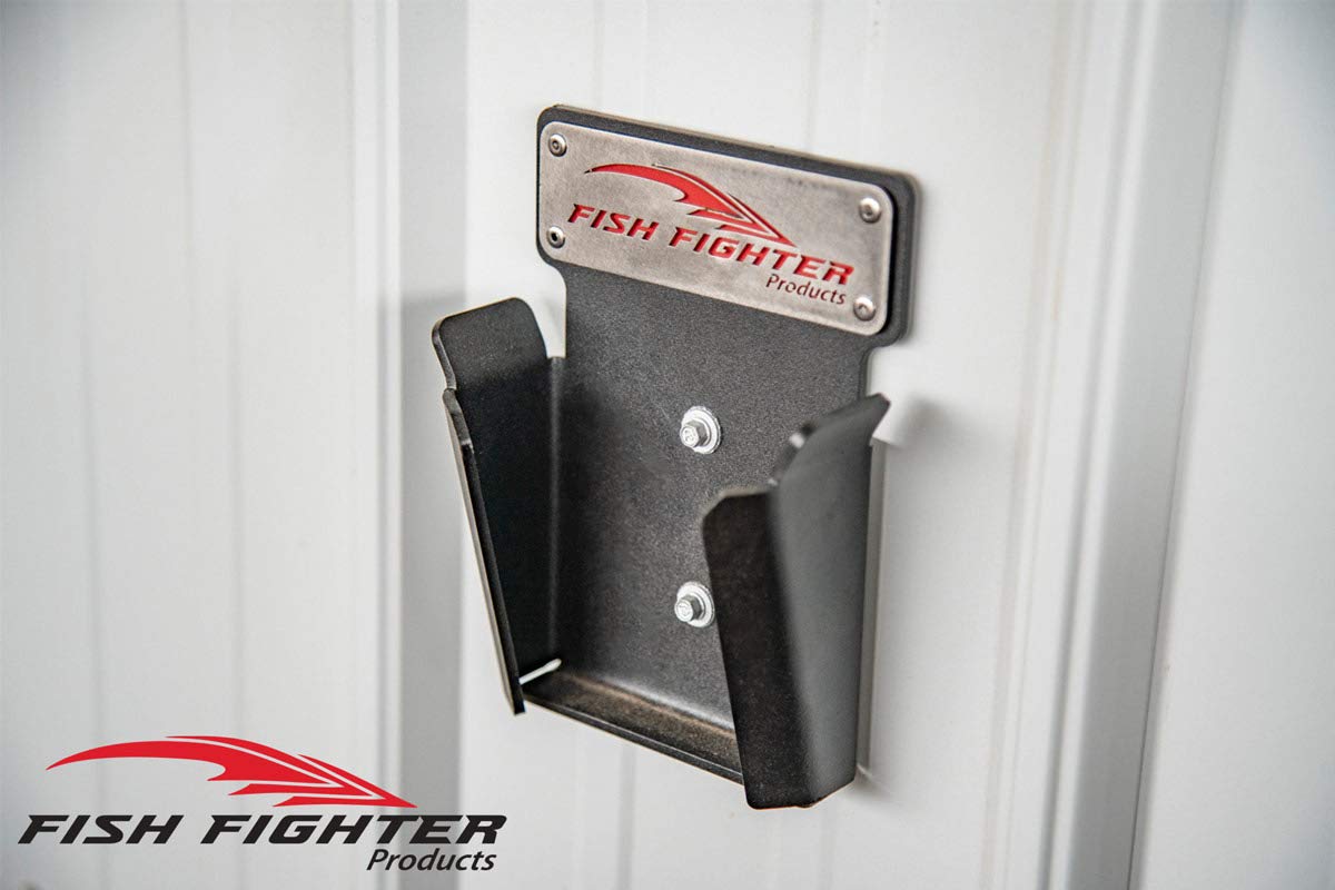 Fish Fighter Cannon Downrigger Mount | Wall Mounted Storage Hanger for Your Cannon Down Riggers | Set of 2
