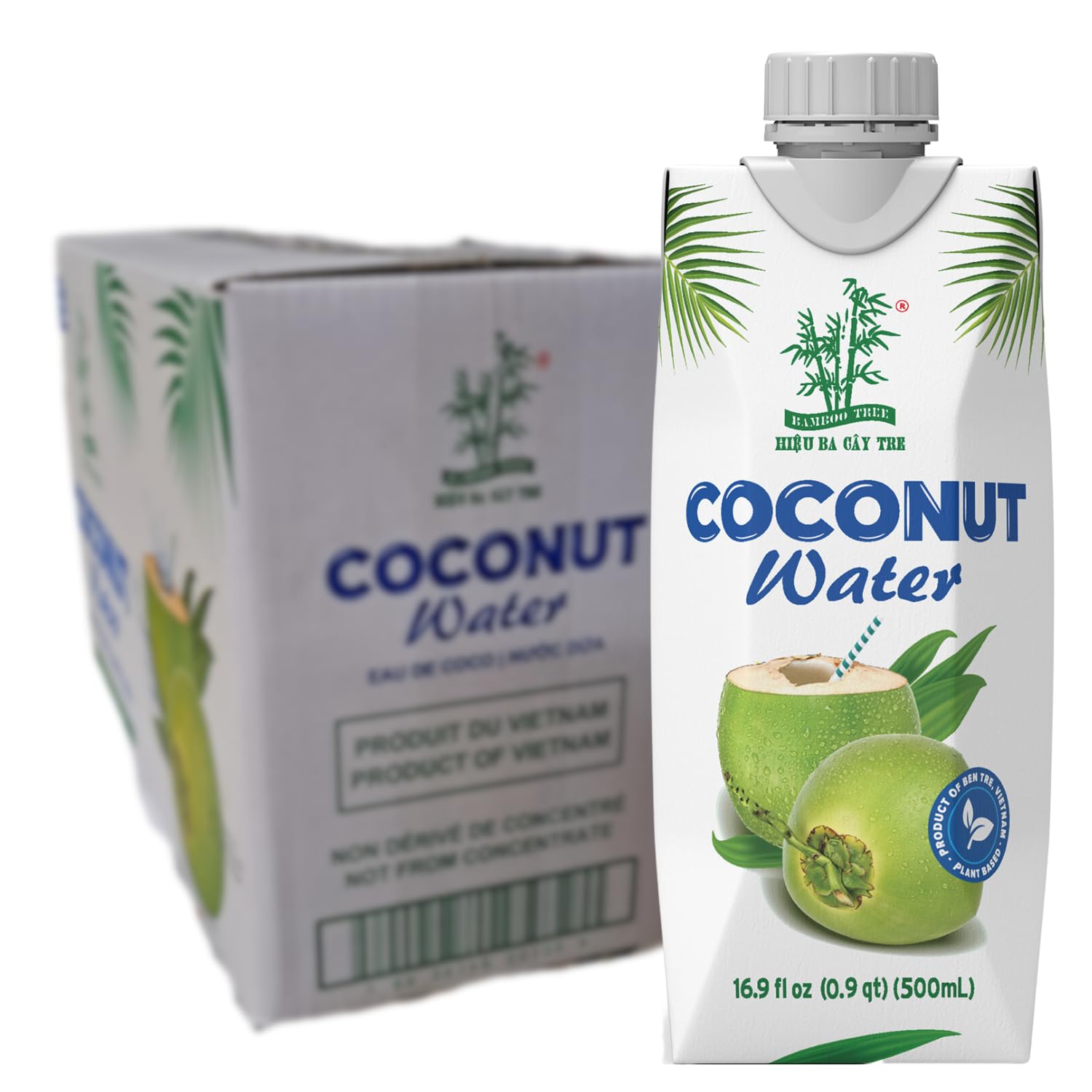 BAMBOO TREE - Acqua di cocco - Multipack (12 X 500 ML)