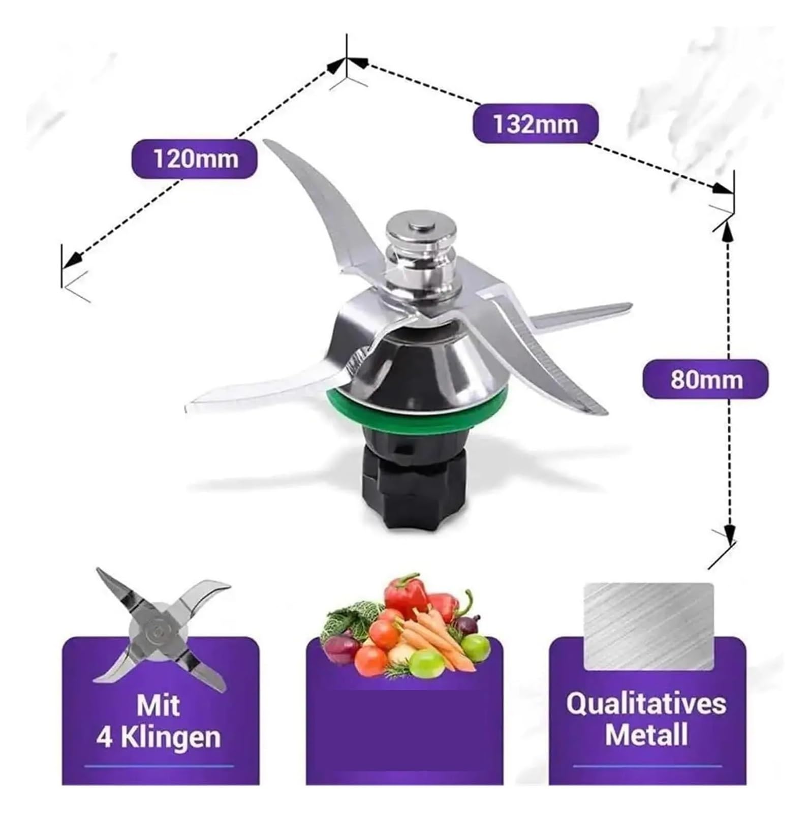 Kompatibel Mit Thermomix, Klinge TM5/TM6