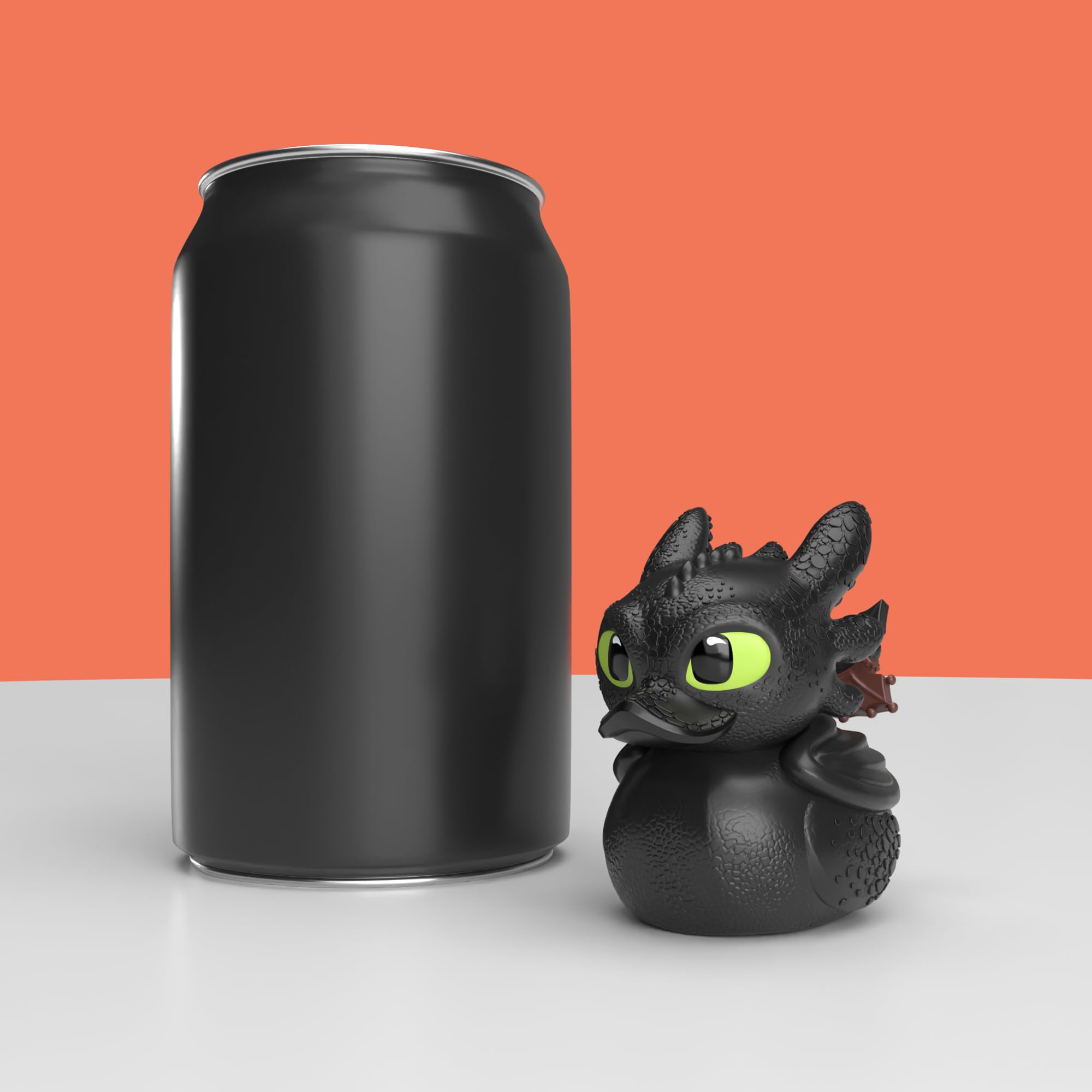 TUBBZ Mini: How To Train Your Dragon - Toothless Cosplaying Rubber Duck Vinyl Figure, Toothless (Mini), Miniature - Image 3