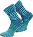 Produktbild normani 2 Paar Wollsocken - mit Umschlag, im 'Skandinavischen' Style, in bunten Farben erhältlich Farbe Türkis Größe 39-42