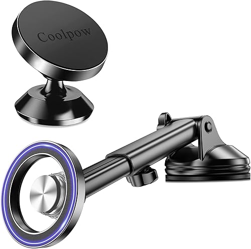 Coolpow Compatible con soporte de coche Magsafe Coolpow Compatible con soporte de coche Magsafe