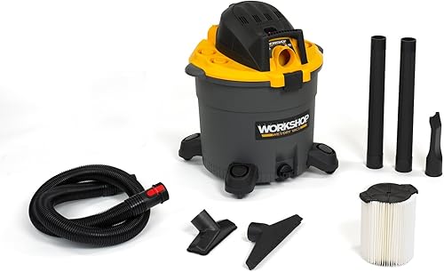 Taller Wet Dry Vac ws1600va alta capacidad Wet Dry Vacuum Cleaner, 16-Gallon tienda Vacuum Cleaner, 6,5Pico HP aspiradora en húmedo y seco