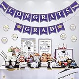 2021 Graduation Candy Bar Buffet Decorations Congrats Grad Kit Congrats Grad Banner Graduation...