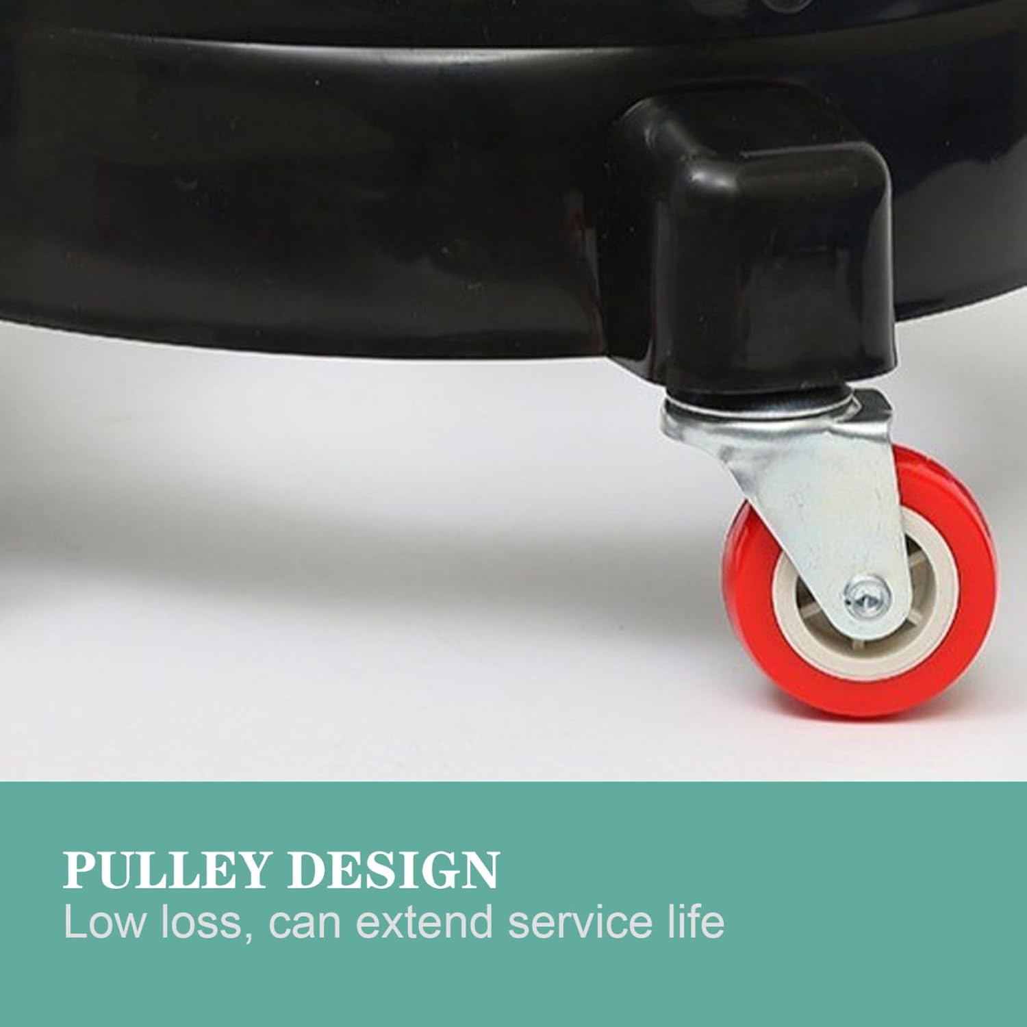 Plant Caddy with Wheels,13"inch Rolling Plant Stand Flower Pot Mover, Planter Caddies Round Plant Dolly for Heavy Duty Planter plant stand with wheels