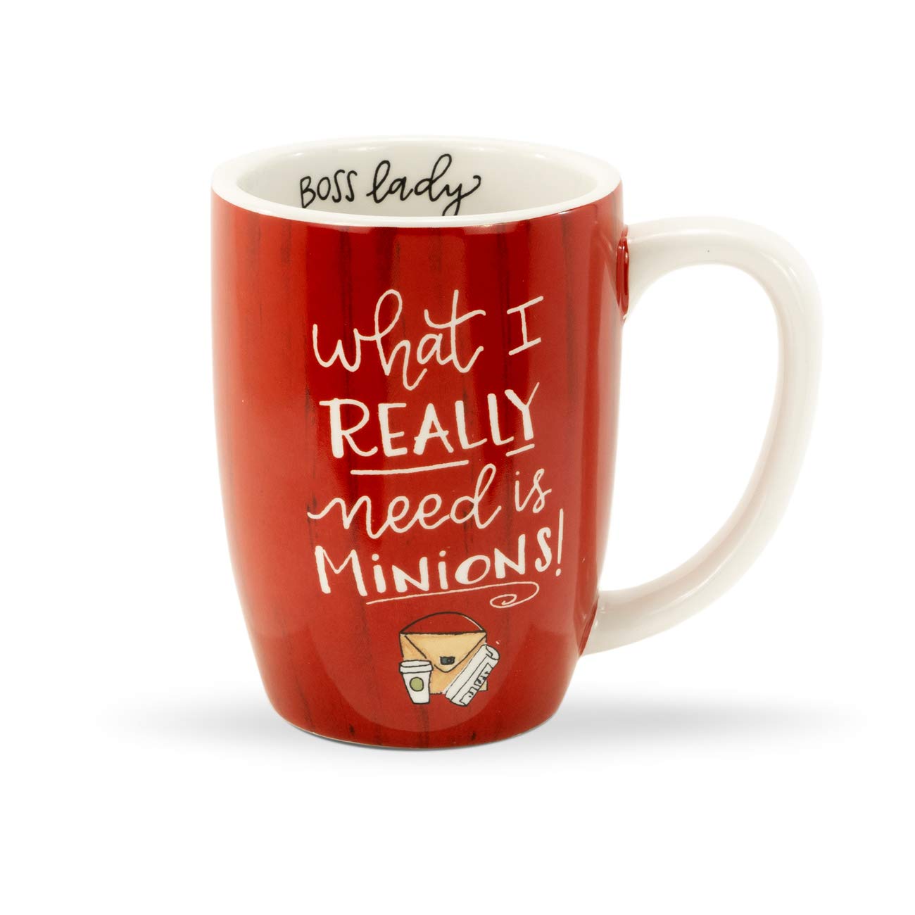 Brownlow Gifts 78919 Simply Sassy Ceramic Coffee/Tea Mug, Minions