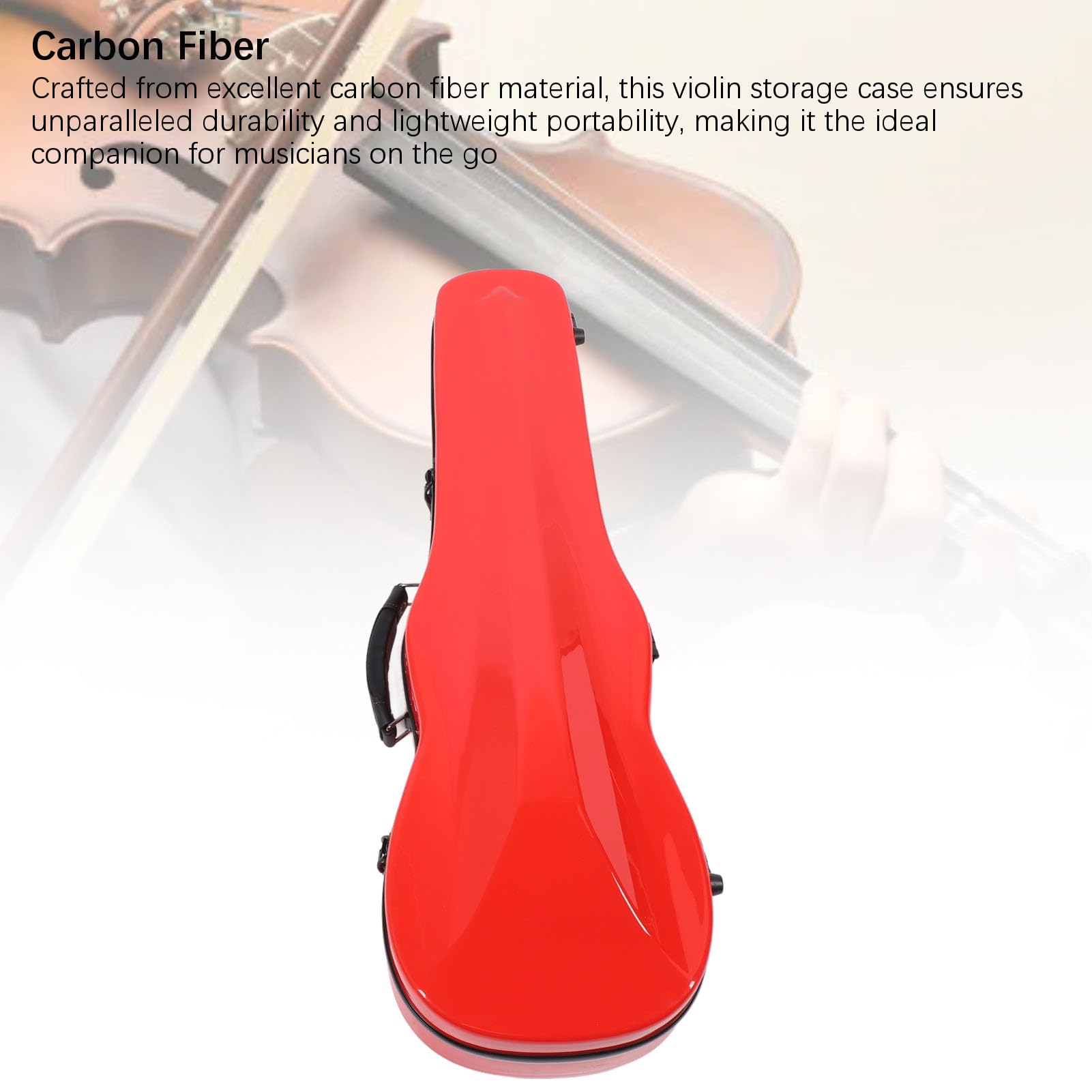 Estuche para Violín de Fibra de Carbono para Tamaño 4/4