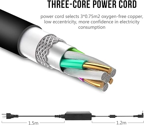 Miniatura 4 de Cargador adaptador de CA para HP Spectre x360-13-4103dx, 13-4105dx, 13-4195dx