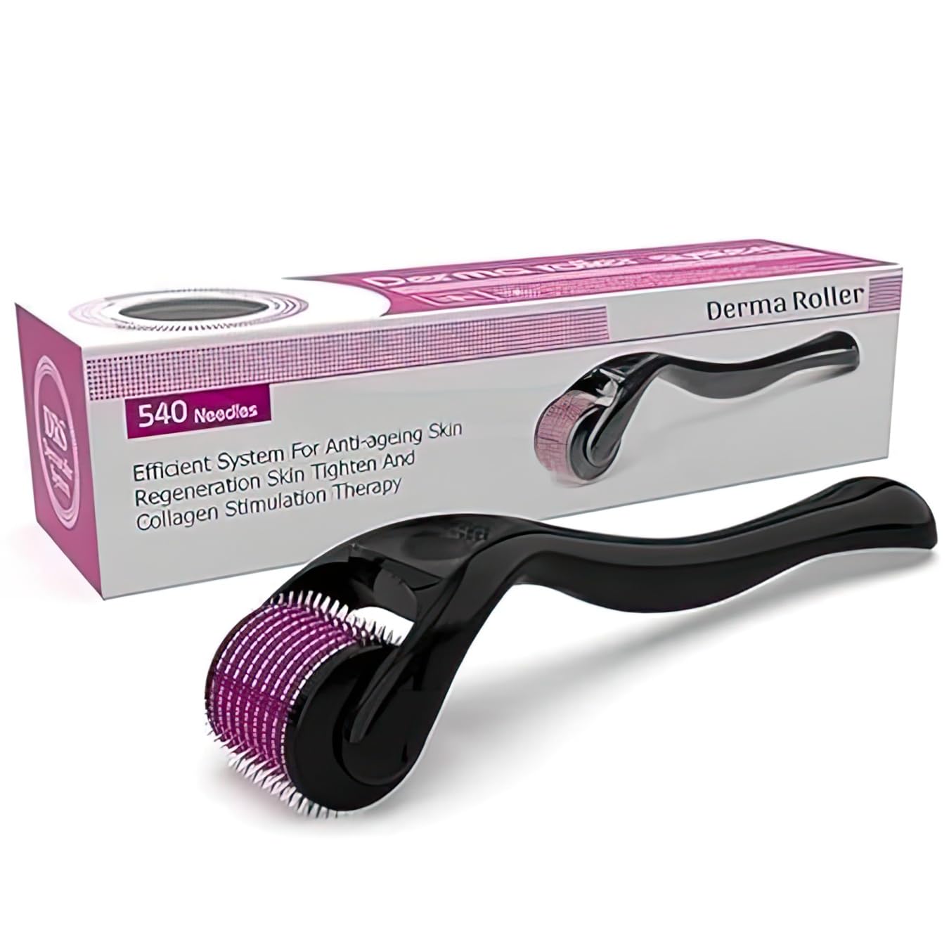 Hair Growth roller With 540 Titanium Alloy Needles | Promotes Beard Growth, Hair Regrowth & Reduces Acne Scars | Safe & Effective To Use-image-42