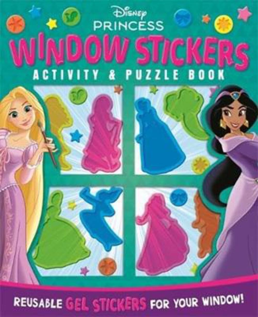 Disney Princess: Window Stickers Activity & Puzzle Book (Activity and Puzzle Book with Window Stickers)