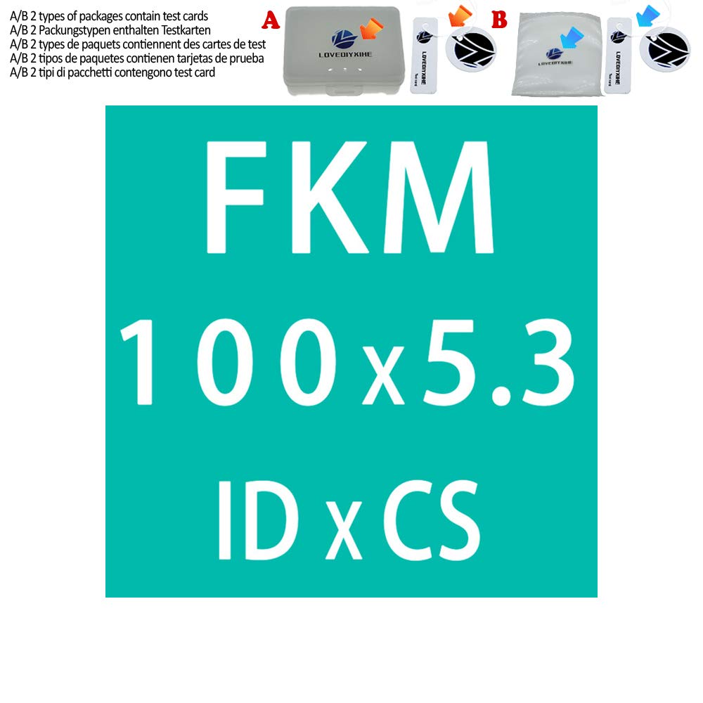 5 Stück FKM O-Ringe 5,3 Mm Durchmesser – 65–87 Produktbild-Vorschau 2