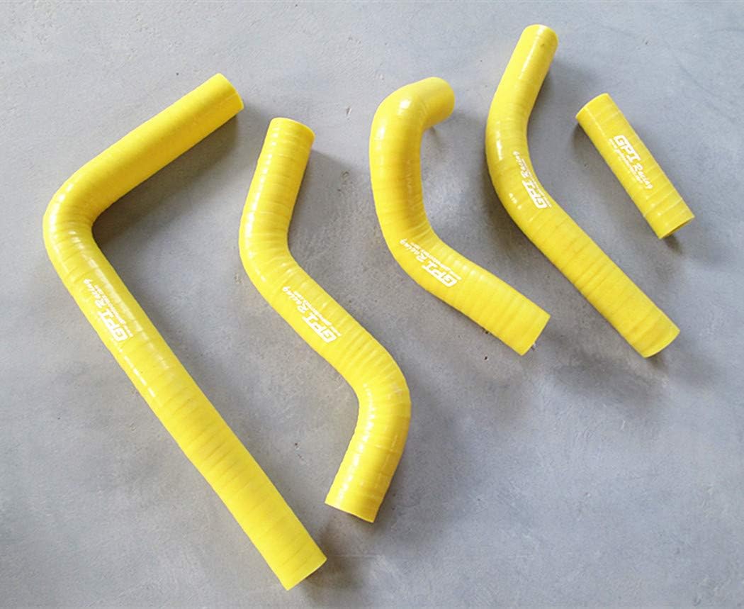 FOR Suzuki RMZ450 RMZ 450 2008-2014 2009 2010 2011 silicone radiator hose (Yellow)