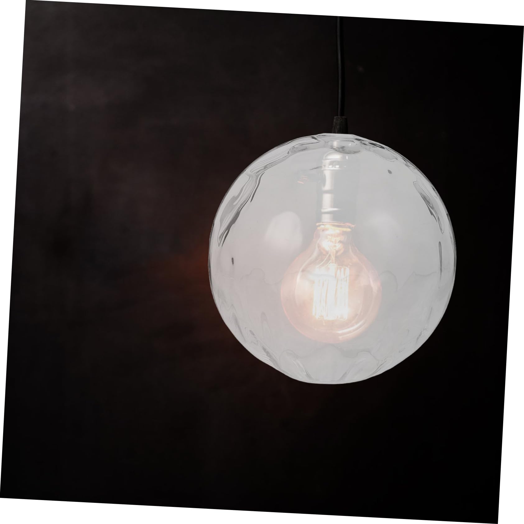 Transparentny Klosz Lampy Szklanej Do Lamp Sufitowych i Stołowych Przezroczysta Okrągła Kula Do Lamp Wiszących i Żyrandoli Elegancki Dodatek Wystroju Wnętrz