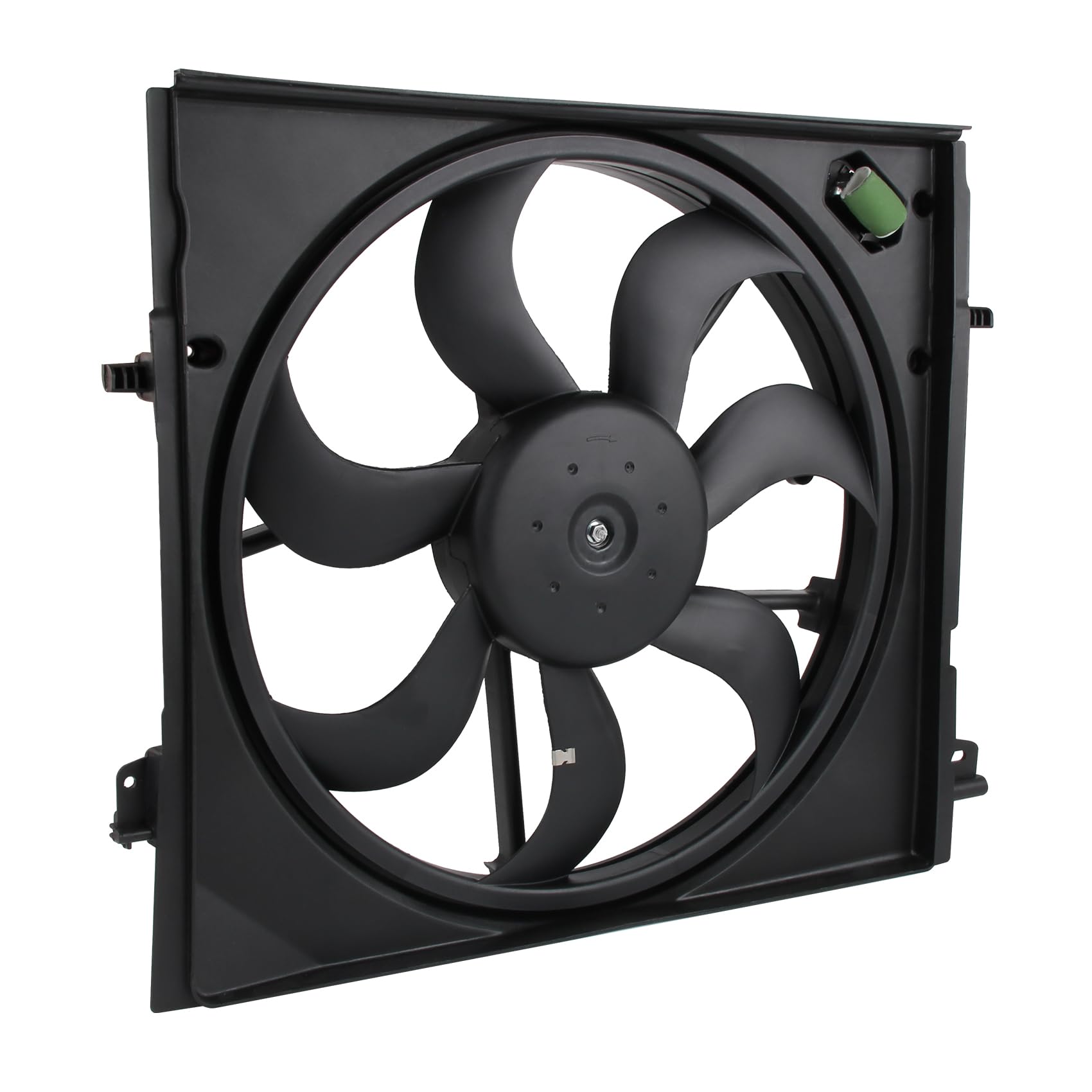 DOCAS Ventilador de refrigeración del motor 214814EB0A,214814EB0B compatible para Qashqai II J11 J11 X-Trail T32 KADJAR (HA_, HL_)