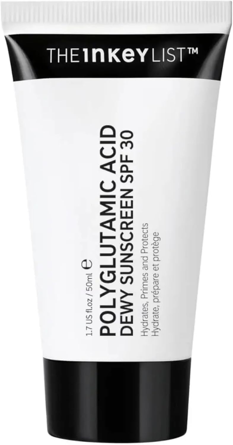 The INKEY List Polyglutamic Acid Dewy Sunscreen SPF30, 50ml The INKEY List Polyglutamic Acid Dewy Sunscreen SPF30, 50ml