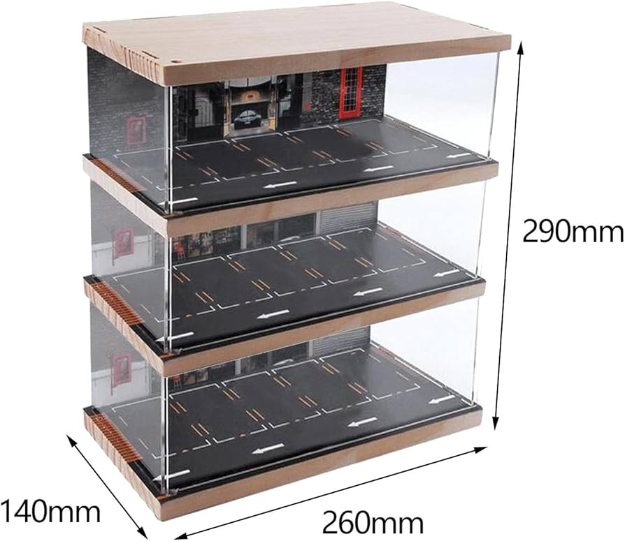 ミニカー用ケース付きリバティウォークコレクション ミニカー ケース