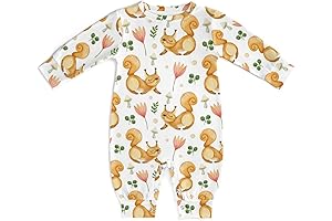 Adorable Newborn Squirrel Romper: A Nutty Jumpsuit for Baby's Adventures