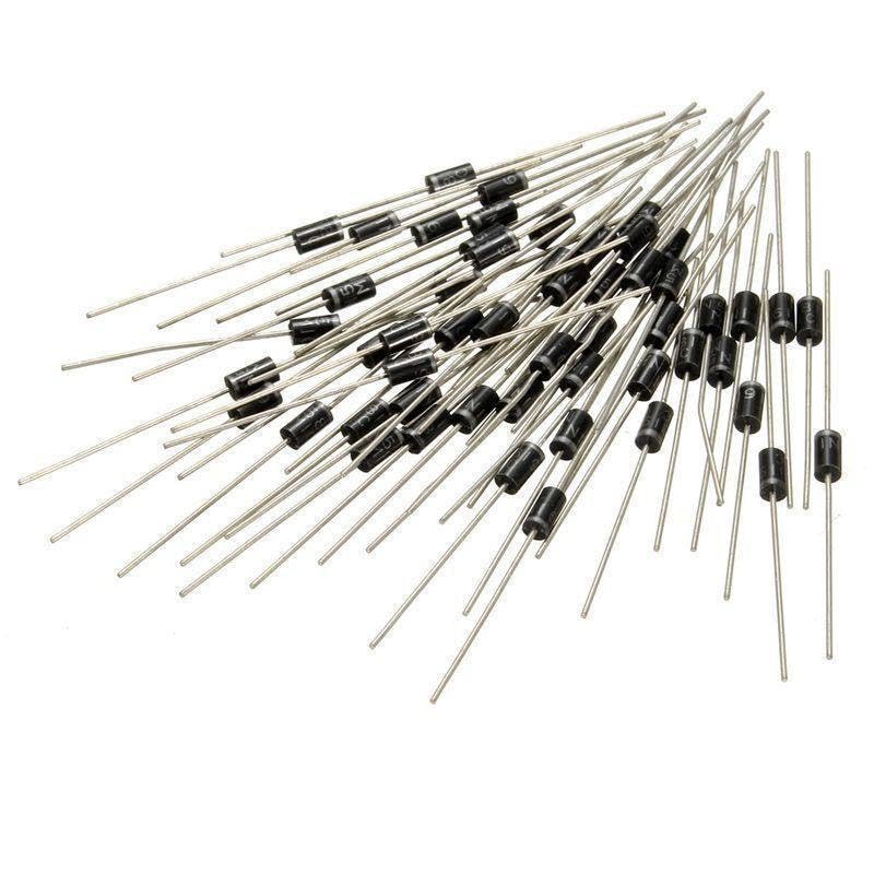 50PCS 1N5819 1A 40V Schottky Barrier Diode Electronic Semiconductor Device SBD Assortment Kit