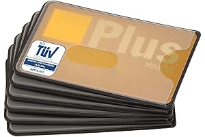 Valonic Protective Metro Card Holder Sleeves - 6 Pack