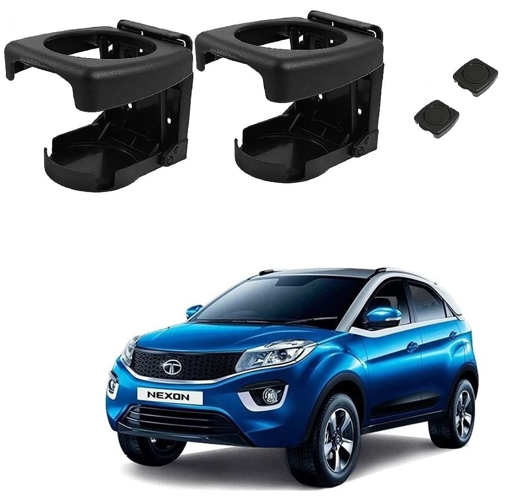 Suma Cart Universal Foldable Plastic Cup Holder 500mlWaterBottle