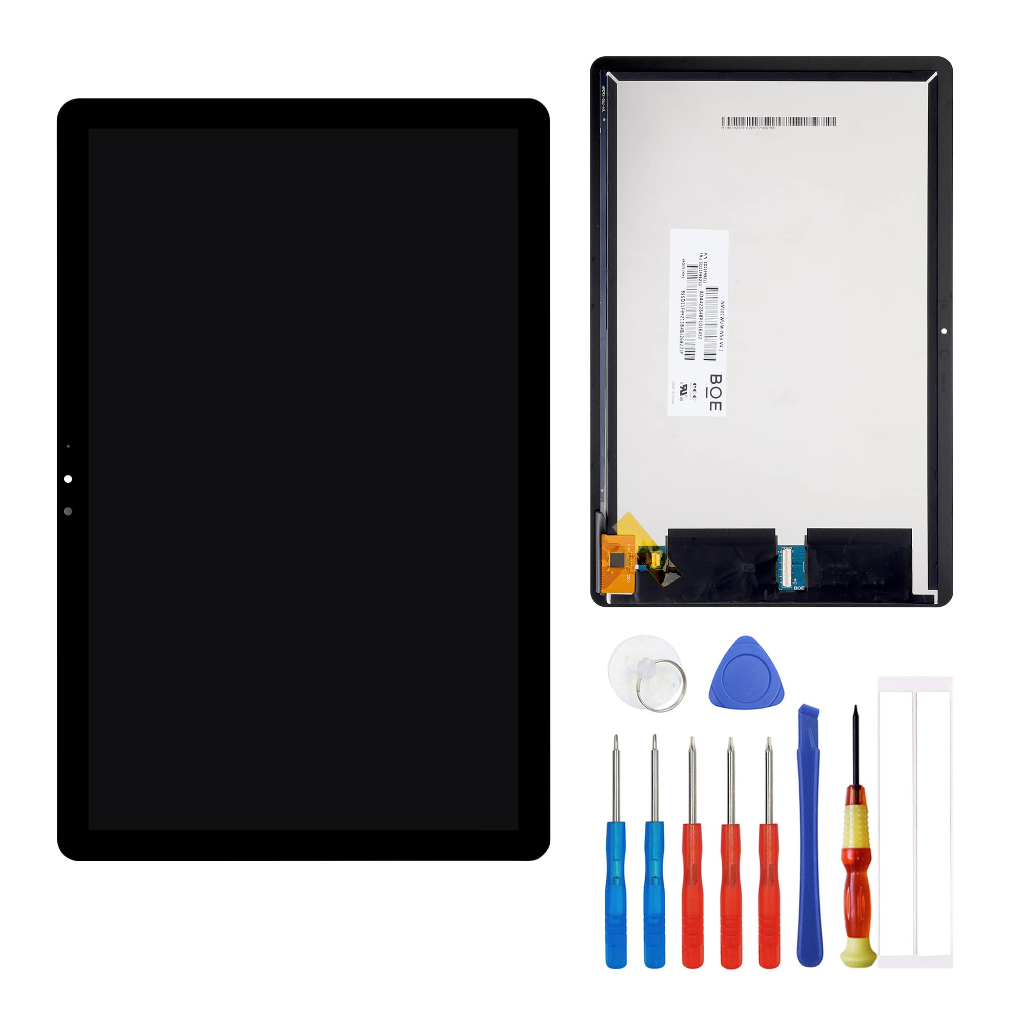 Neuer Ersatz LCD Display Kompatibel mit Lenovo Chromebook Duet CT-X636F 10.1" LCD Display Touch Screen Assembly with Tools