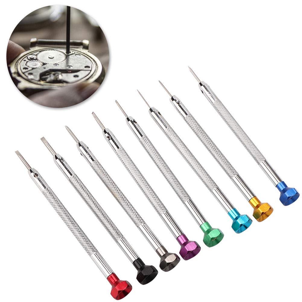 Professionele Horlogemaker Schroevendraaier Set voor Precisie Horloge Reparaties en Sieradenwerk met Mini Schroevendraaiers | Leuke Horloges.nl