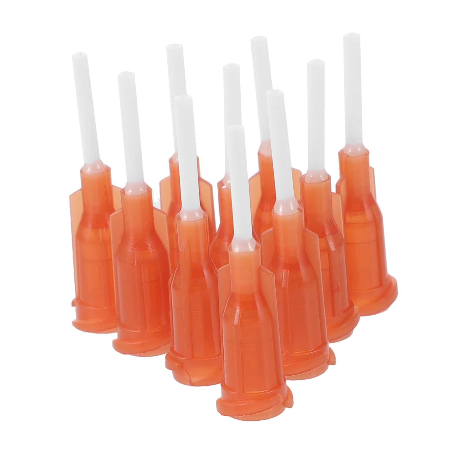 SOLUSTRE 50pcs Dispenser Precision Glue Applicator Industrial Dispensing Adhesive Glue Tips Portable Tip