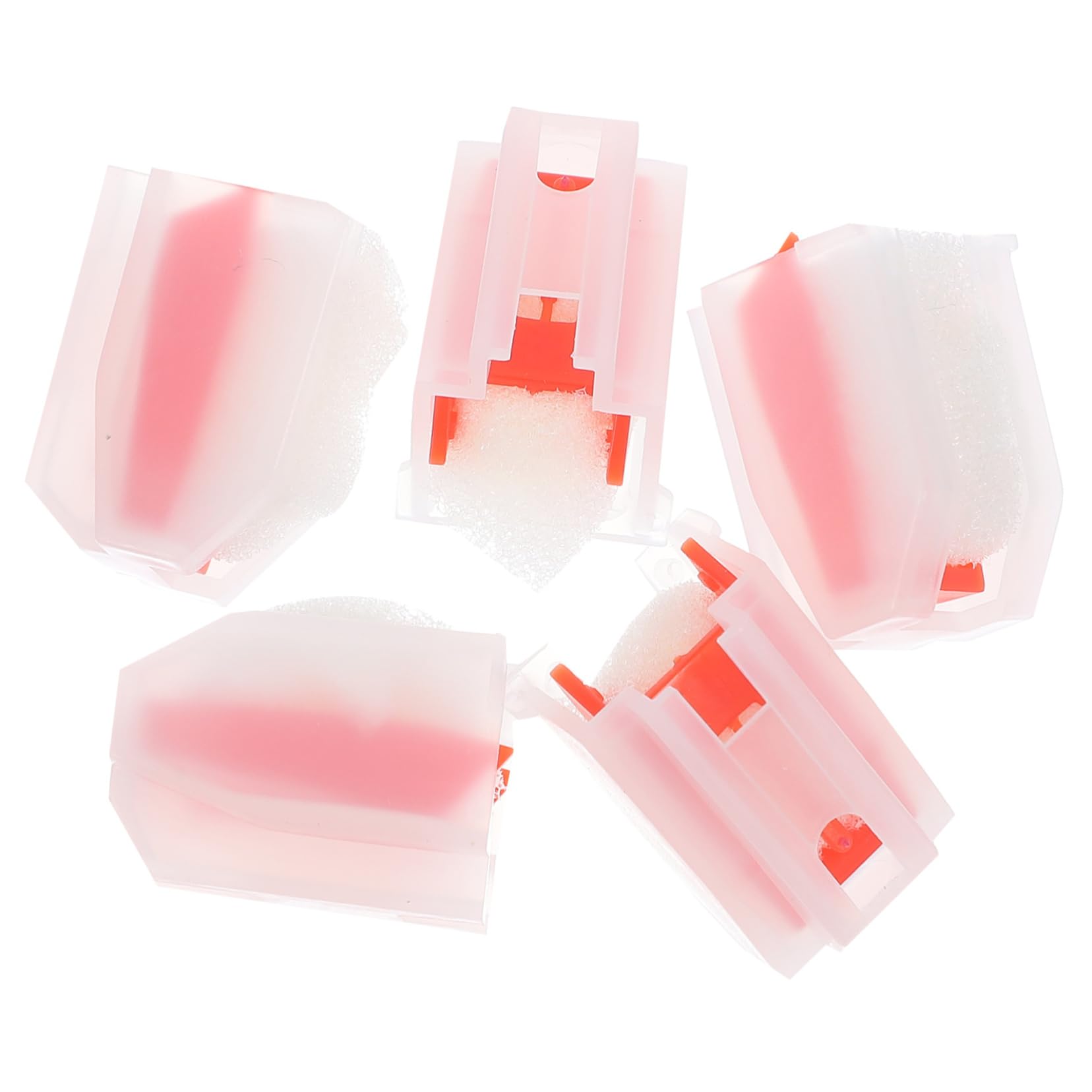 SUPVOX 5pcs Stylus Needle Replacement Turntable Stylus Phonograph Needles Record Player Stylus Record Needle Stylus Replacement Needle Stylus Needle Record Player Pickup Red Plastic