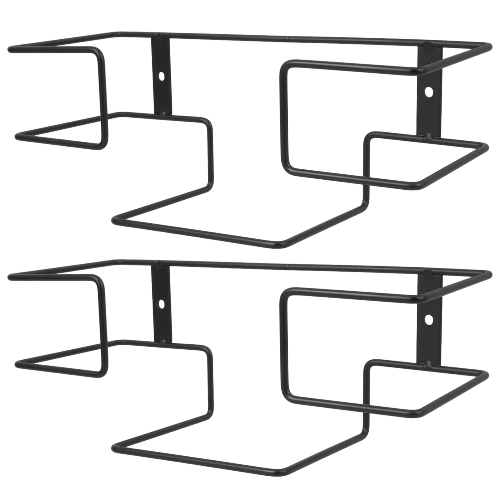 TOPBATHY 3 Series Soporte Dispensador De Guantes Dispensando Organizador Titular Largo Negro Planchar 2 Piezas X 3