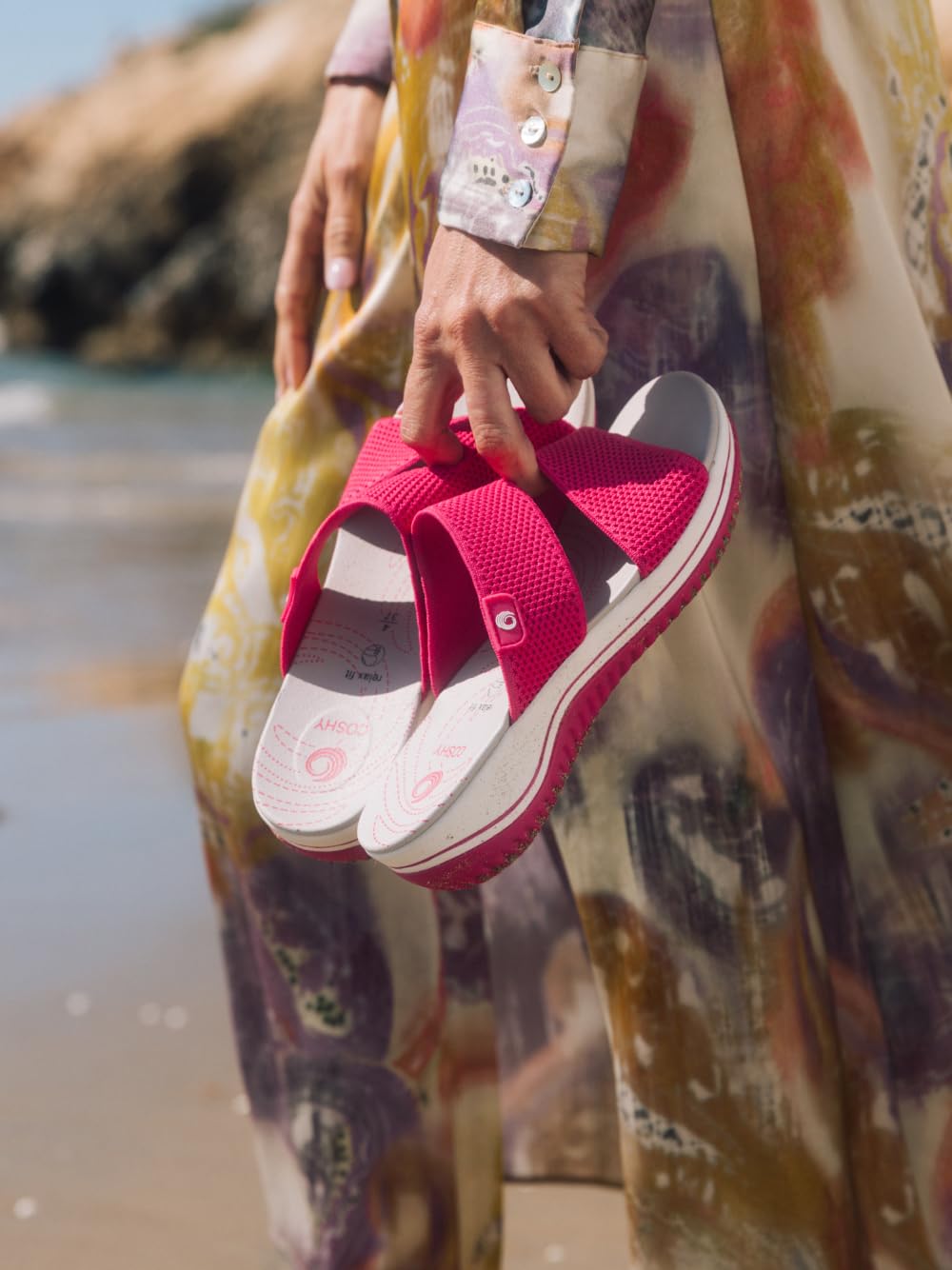 Jana Coshy Donna Pantolette Hallux con Suola Flessibile Elastiche