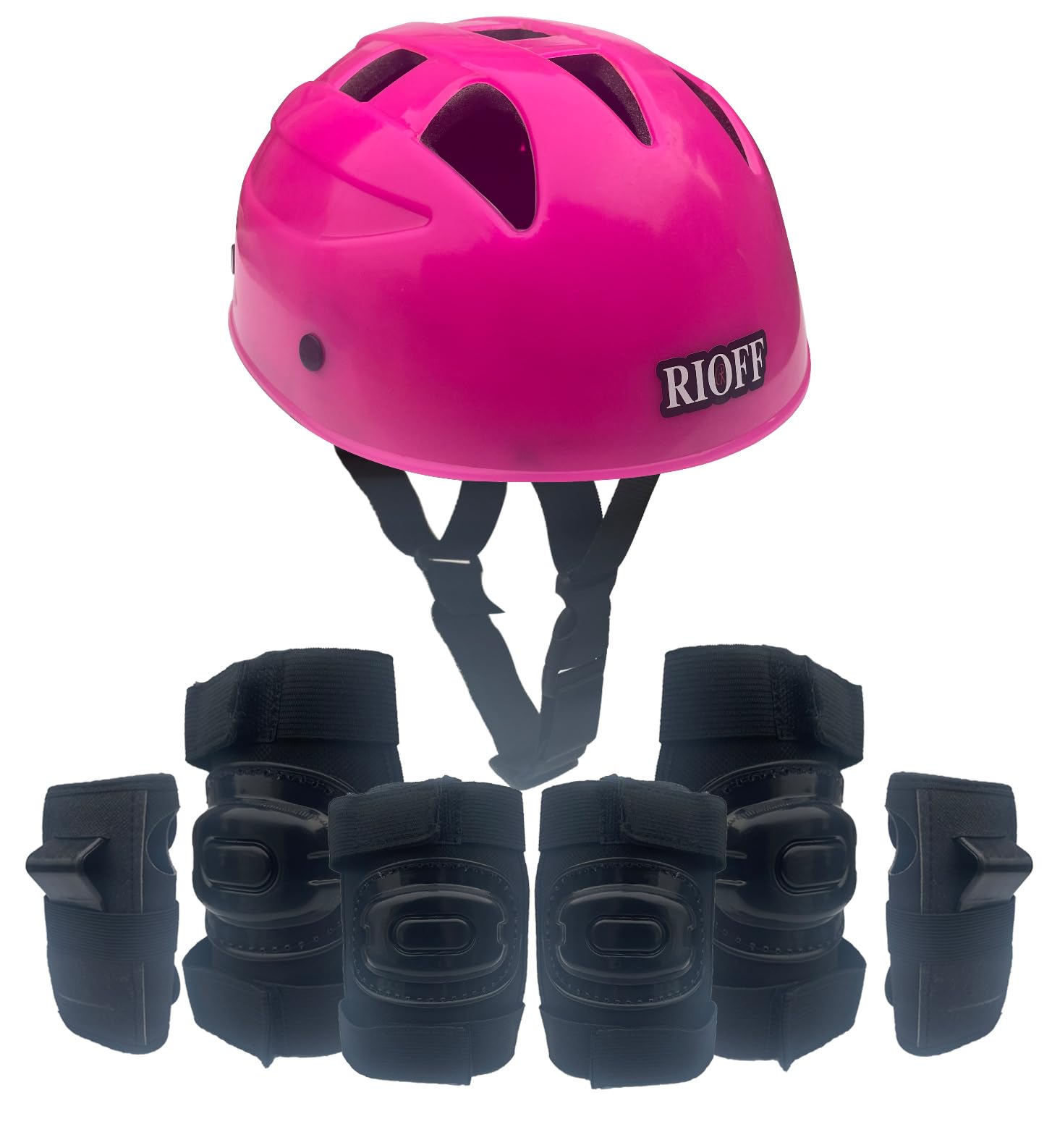 Rioff® Skating Guard Kit Protective Skating Guard Kit for Kids Skating, Cycling, Running for Kids,Boys,Girls (Pink) (Large) (B0CHY3XQ7G) Amazon Price History, Amazon Price Tracker