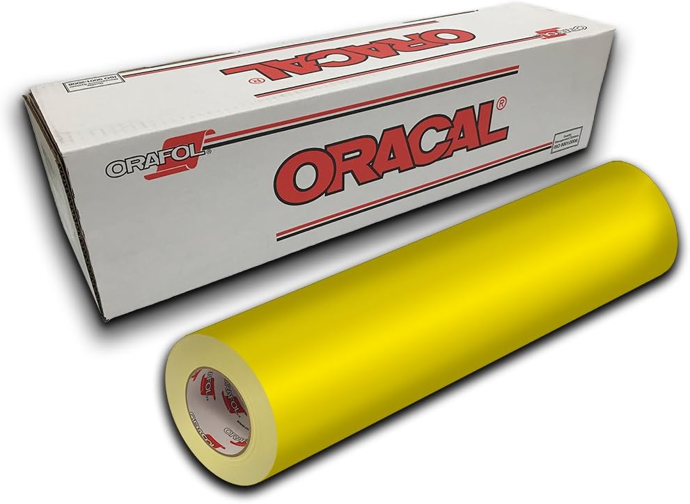 Oracal 651-12" x 10yd - Brimstone Yellow 025