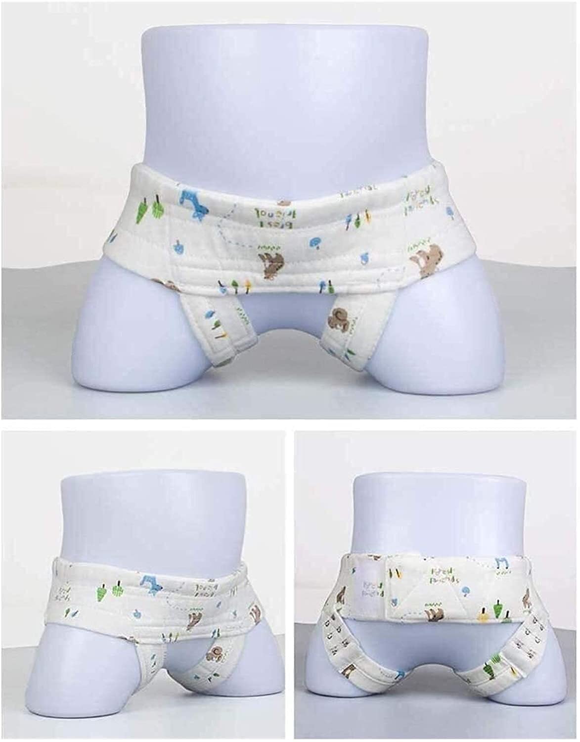Cinturón de Hernia de bebé Ajustable para Fisioterapia de intestino Delgado Infantil, Productos de braguero de Hernia inguinal Plana para niños cómodos Cinturón de Hernia (Size : M)