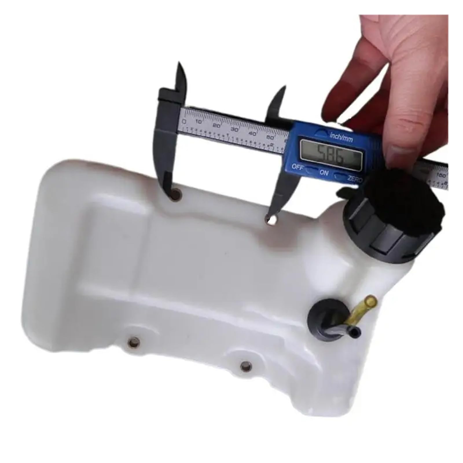 Conjunto de Tanque de Combustible TH43 Compatible con RYO-BI, K-a-w-a-s-k-i, Kaaz Th48, desbrozadora de 2 Tiempos con Tapa, Manguera, Filtro, Tubo y Ojal.