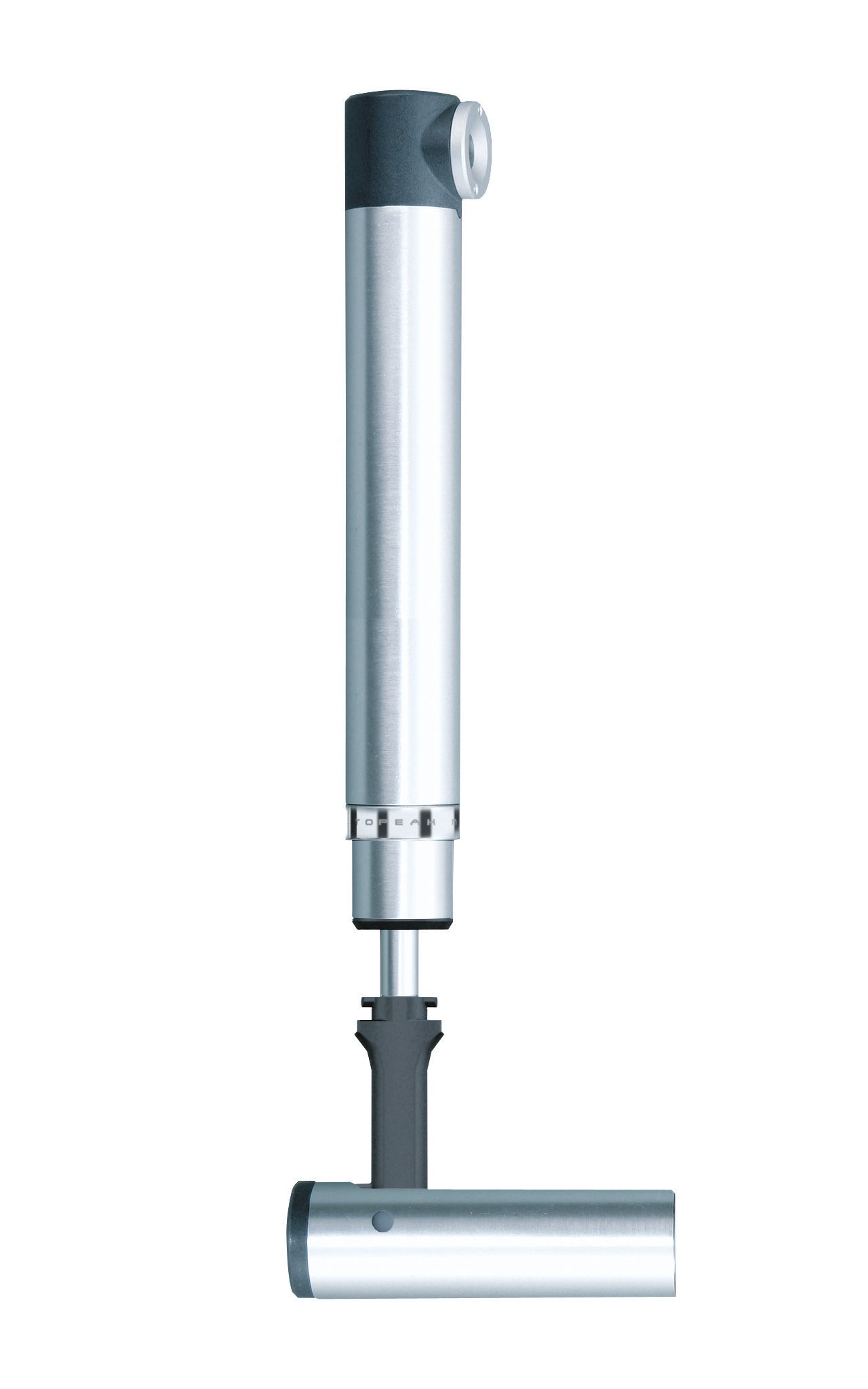 Topeak Master Blaster Micro Rocket ALT Aluminum Road Bike Frame Pump with T Handle and Side Mount Bracket