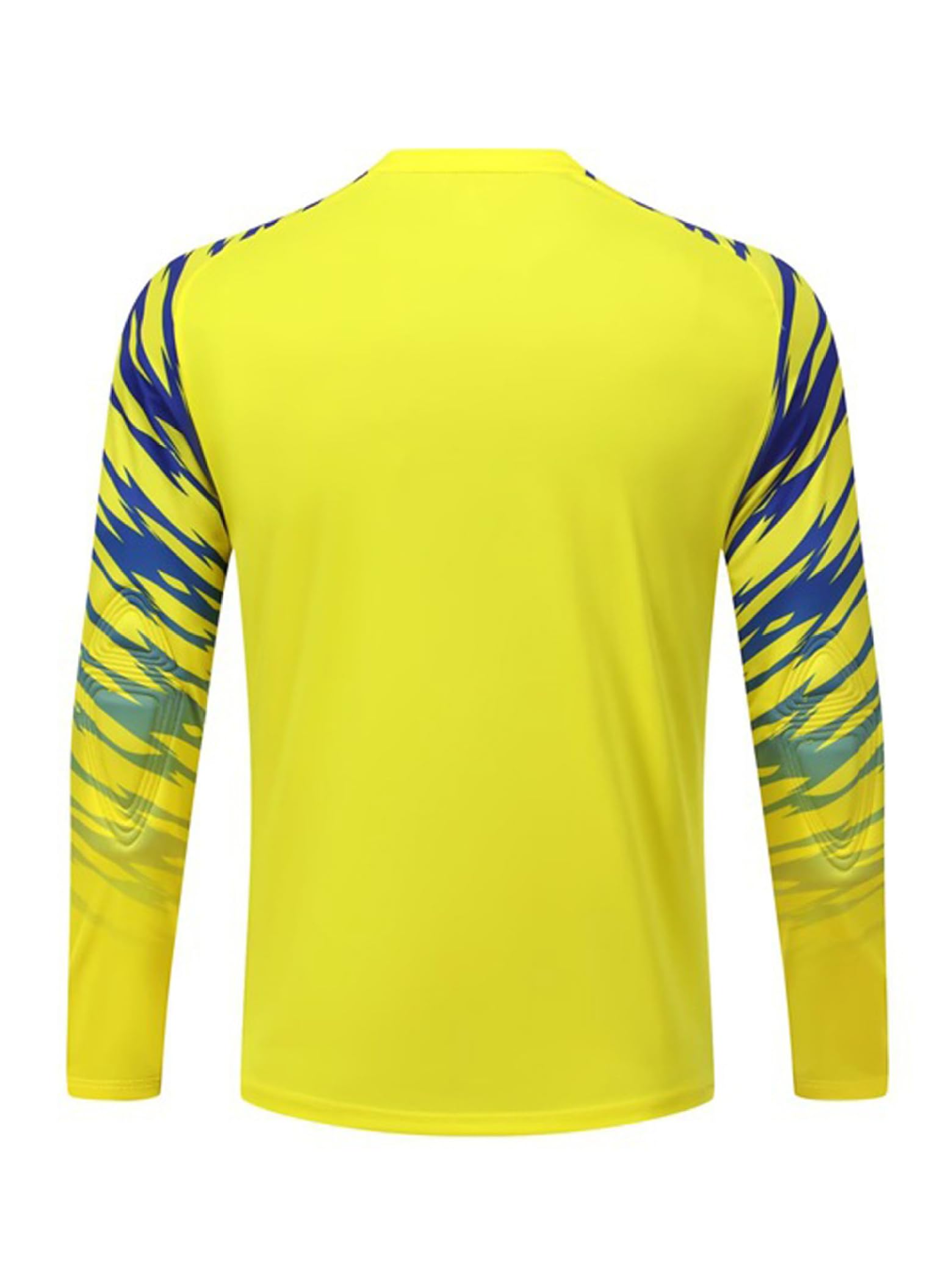 Maillot de gardien de but pour enfant - Rembourré - Manches longues - Avec rembourrage - Protection des coudes - Haut d'entraînement - Séchage rapide