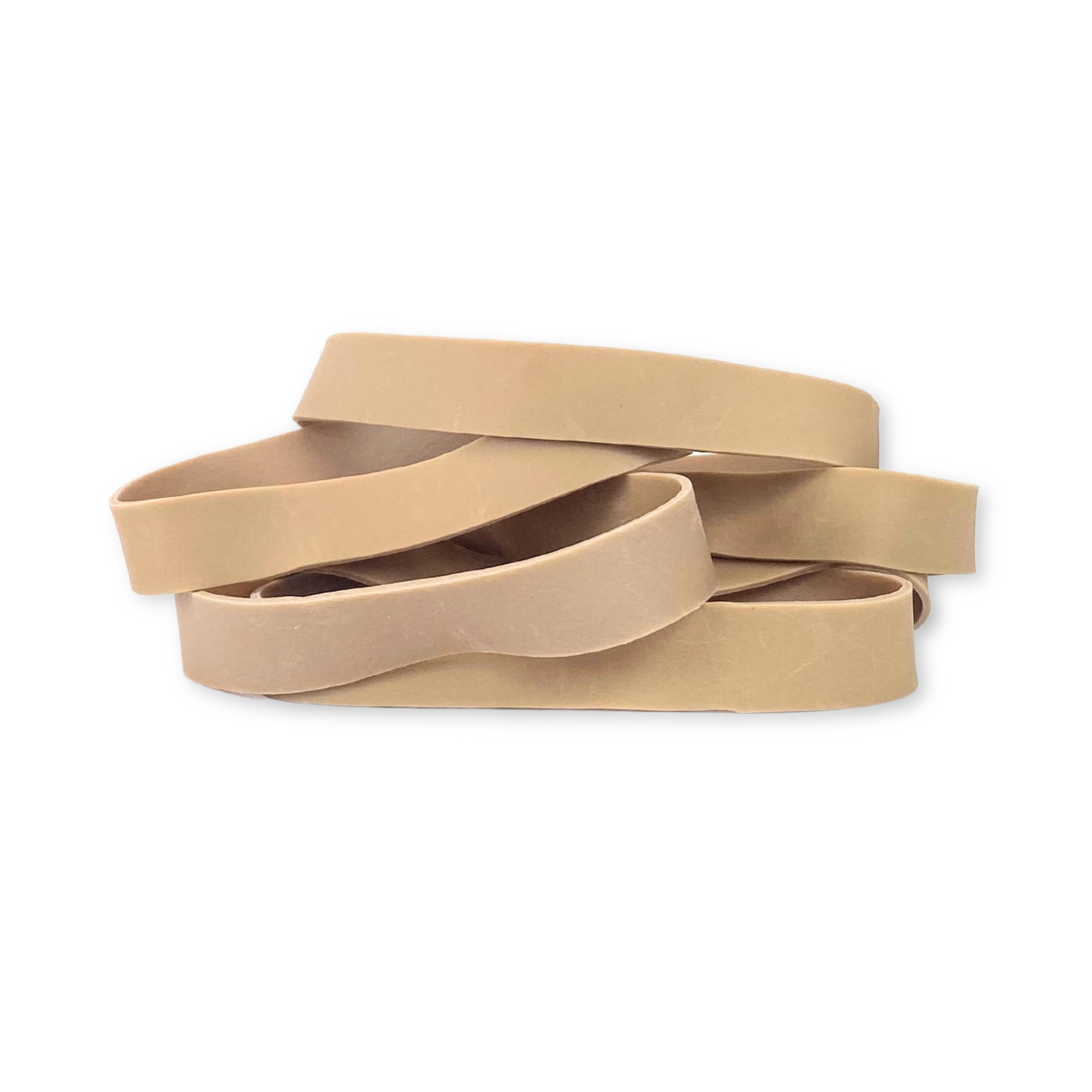 Alliance Advantage 27055CS - Elastici in gomma, misura 105 (12,7 x 5/8 cm), custodia da 4,5 kg (contiene scatole da 4,5-0,5 kg), crêpe naturale
