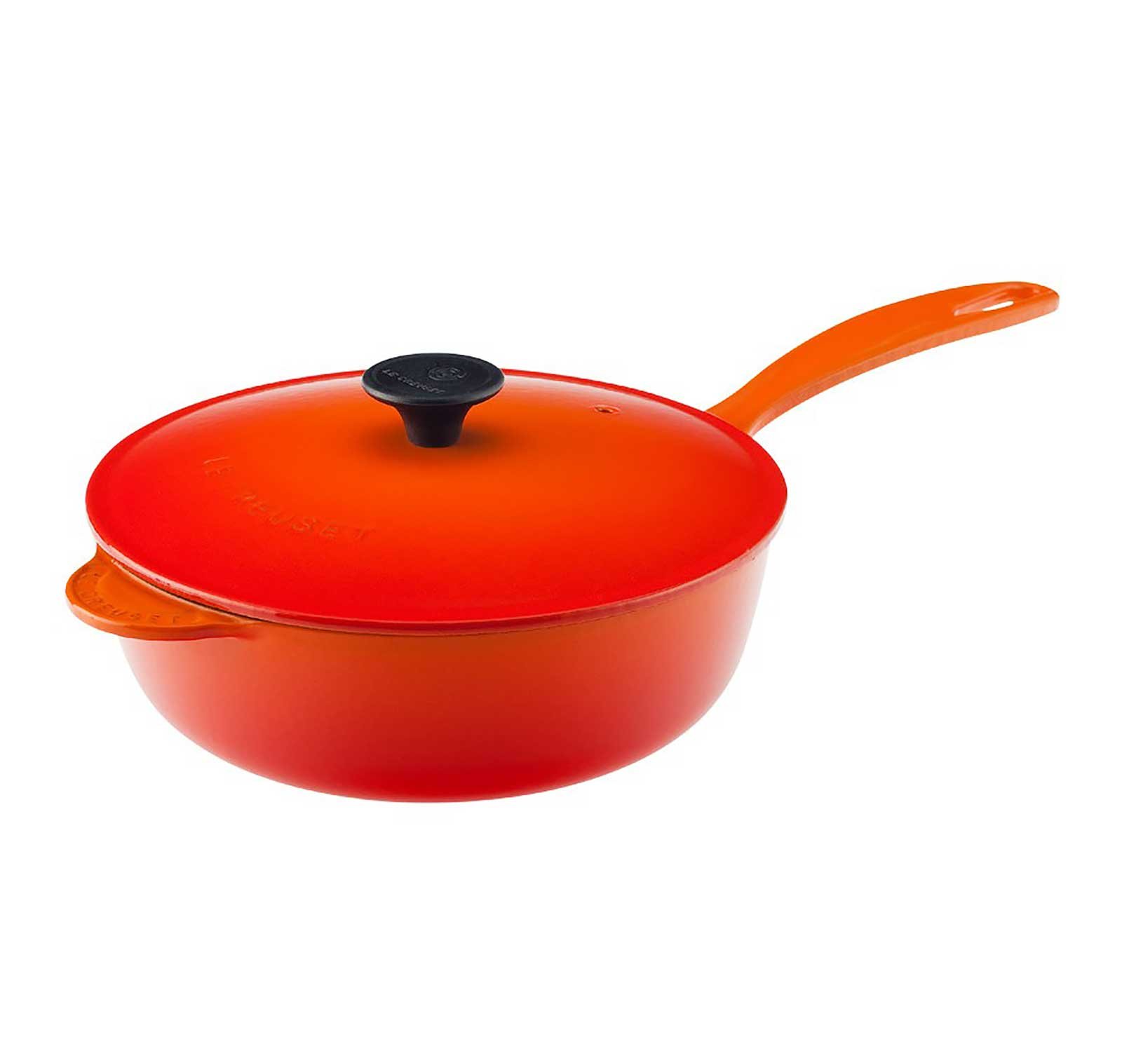 LE CREUSET ソーシエ２１センチ Amazon.co.jp: Le Creuset ソーシエ 21cm オレンジ 25157-21-09