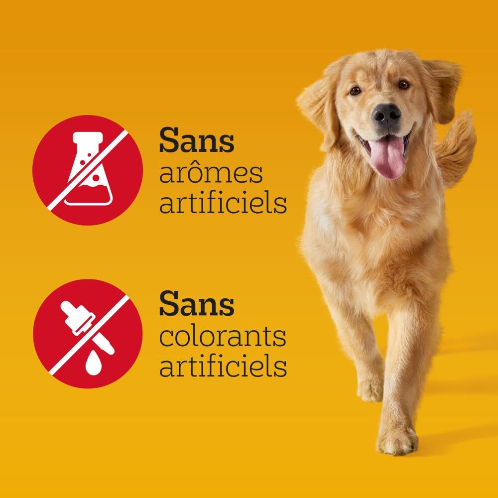 Pedigree Ranchos Originals – Récompenses riches en viande pour chien – Friandises au poulet – Tendres et savoureuses – 7 sachets de 70g