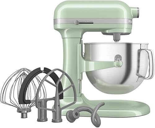 Vista 36 de KitchenAid Batidora de pie elevadora de tazón de 7 cuartos Rosa Seca
