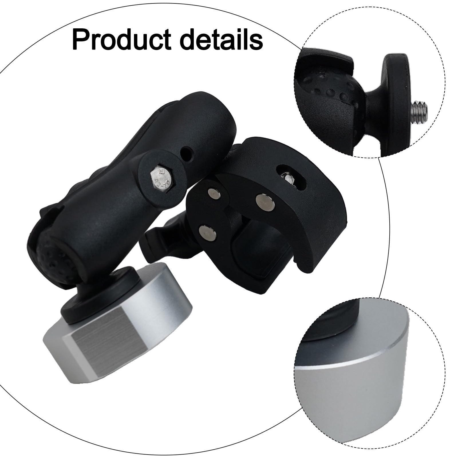 Kit de montaje para Starlink para MINI, abrazadera de tubo redondo ajustable con adaptador de aleación de aluminio. Diseñado para su uso con el adaptador de tubería, nternet para kit de montaje