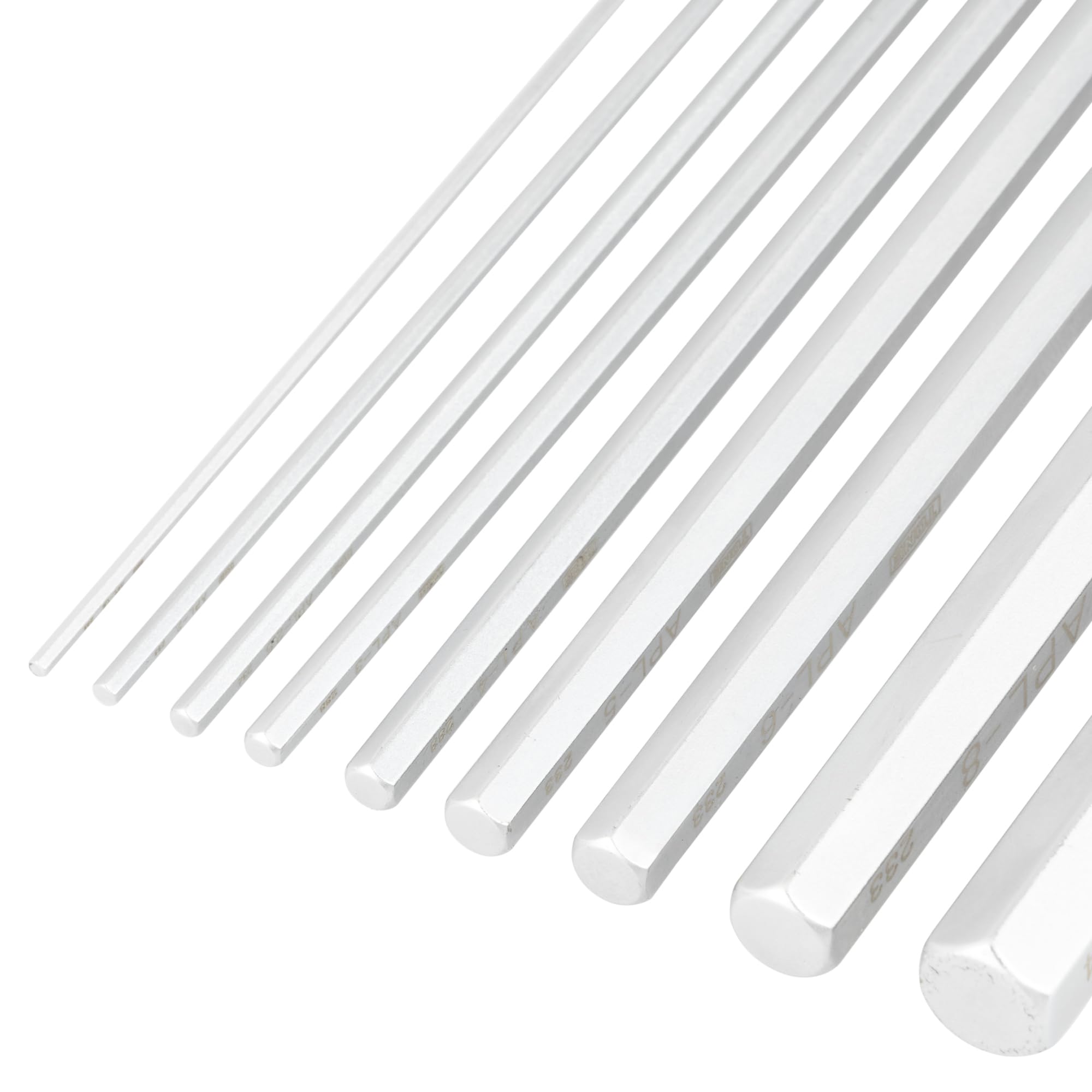 Amazon | トネ(TONE) ロング六角棒L形レンチセット APL900 内容9点