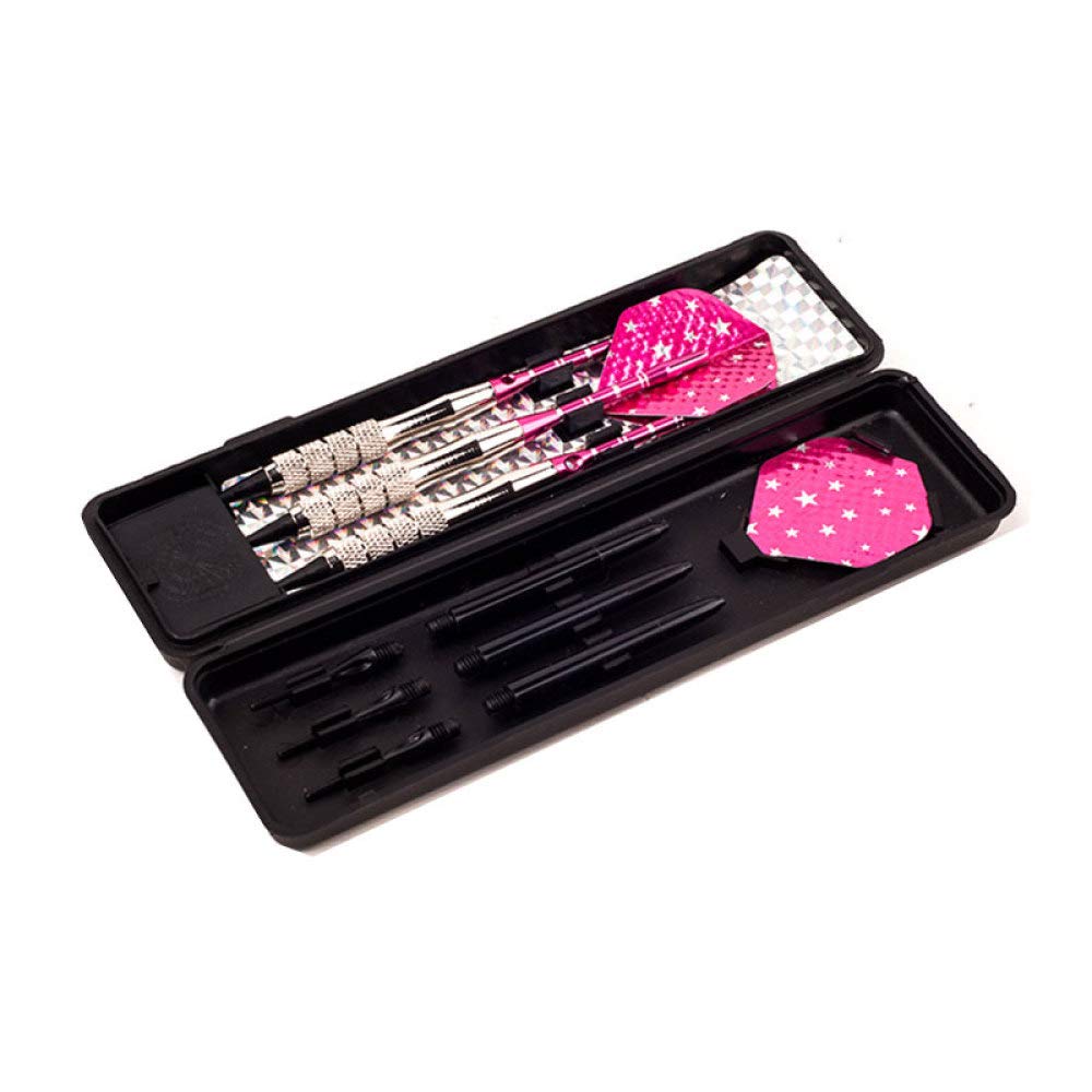 XkuiHF Dartpfeile Mit Kunststoffspitze - 7 Farben Für Elektronische Dartscheiben