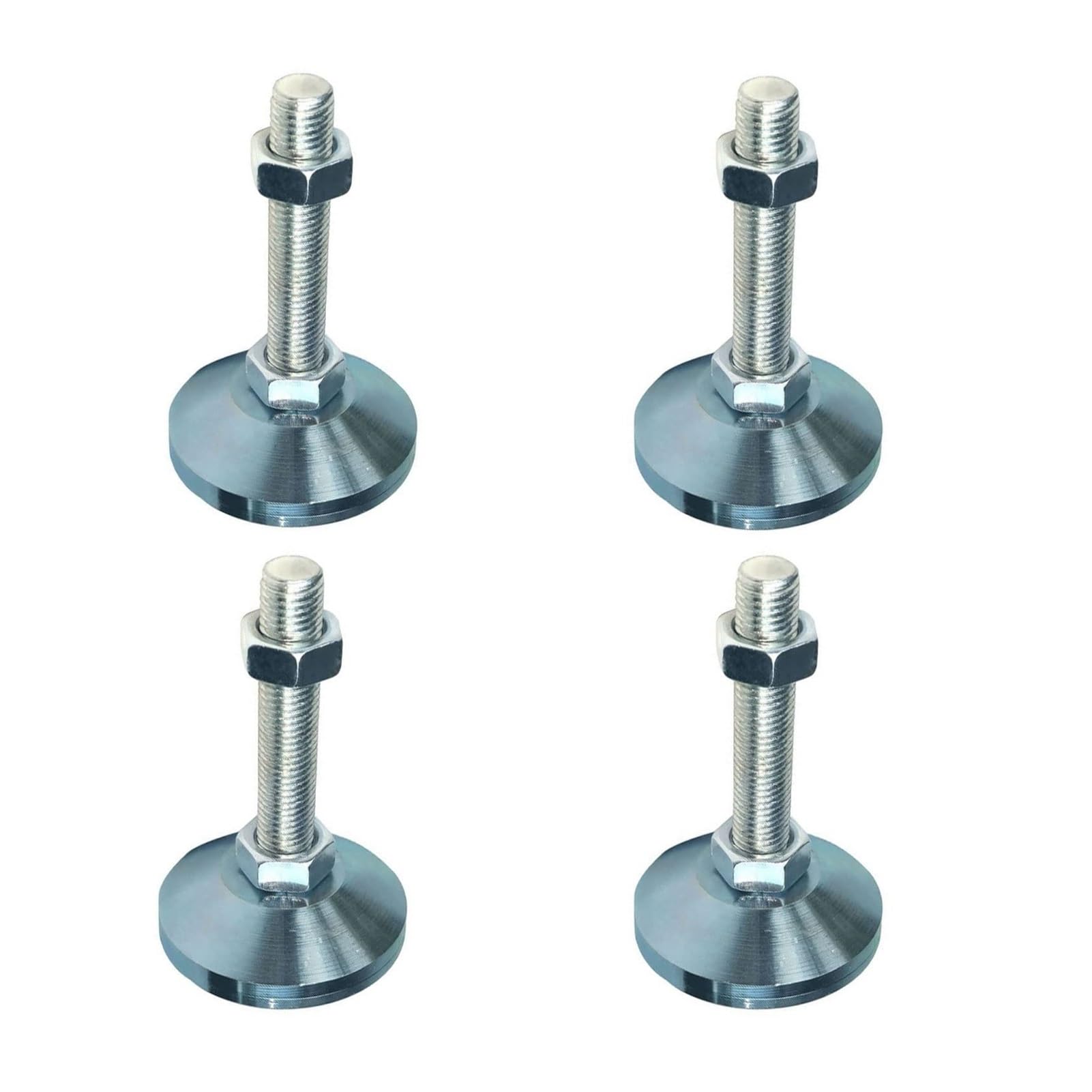 Piedini di livellamento in acciaio | Argento D60 M16 100mm for Mobili e Macchinari: Supporto Macchina