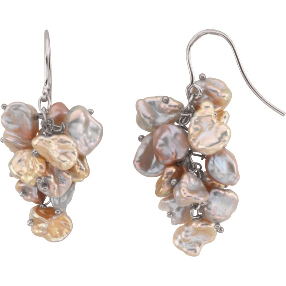 Jewels By Lux Freshwater Keshi Cultured Pearl Earrings